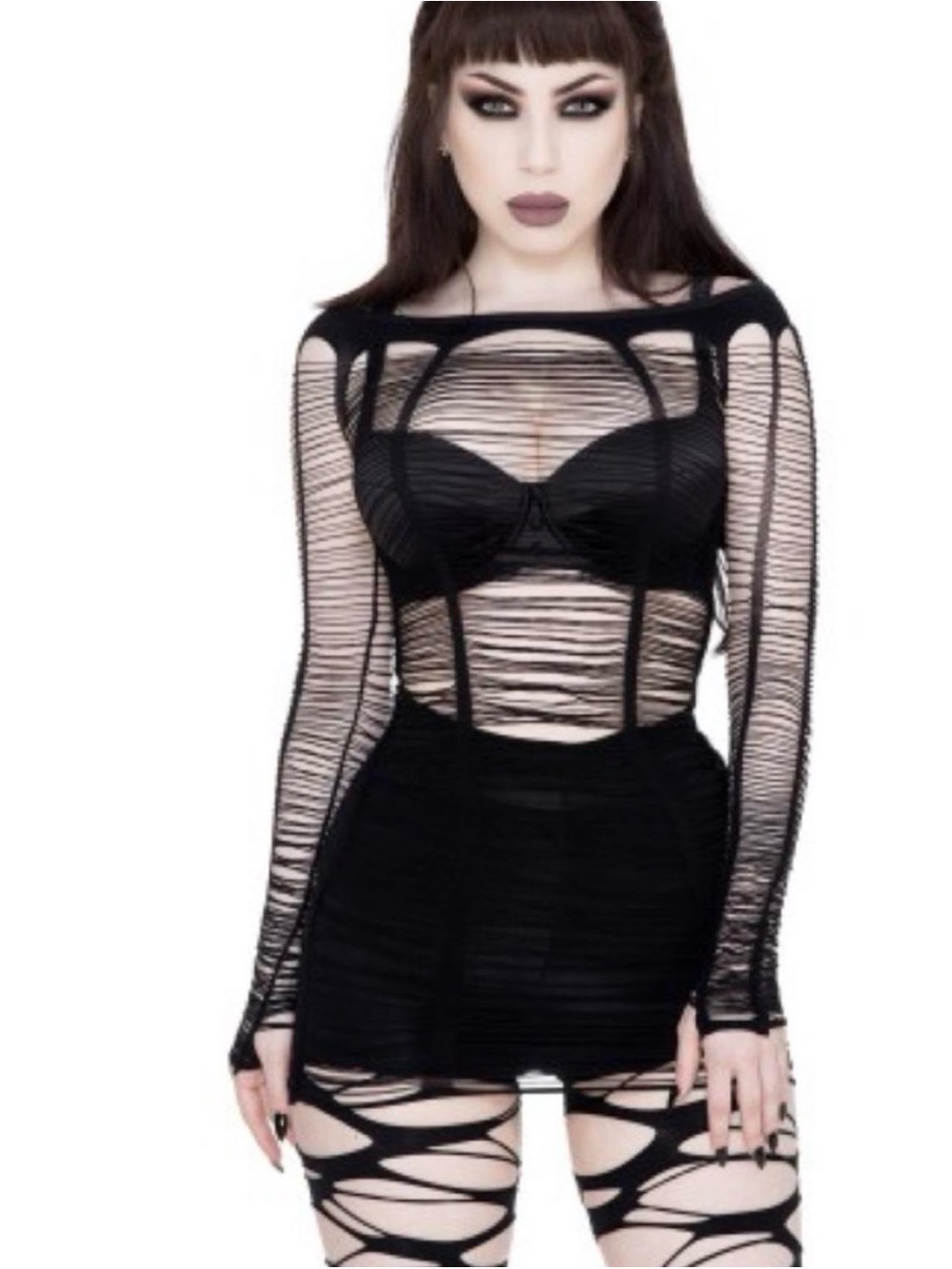 BNWT Killstar Black Buried Alive Top